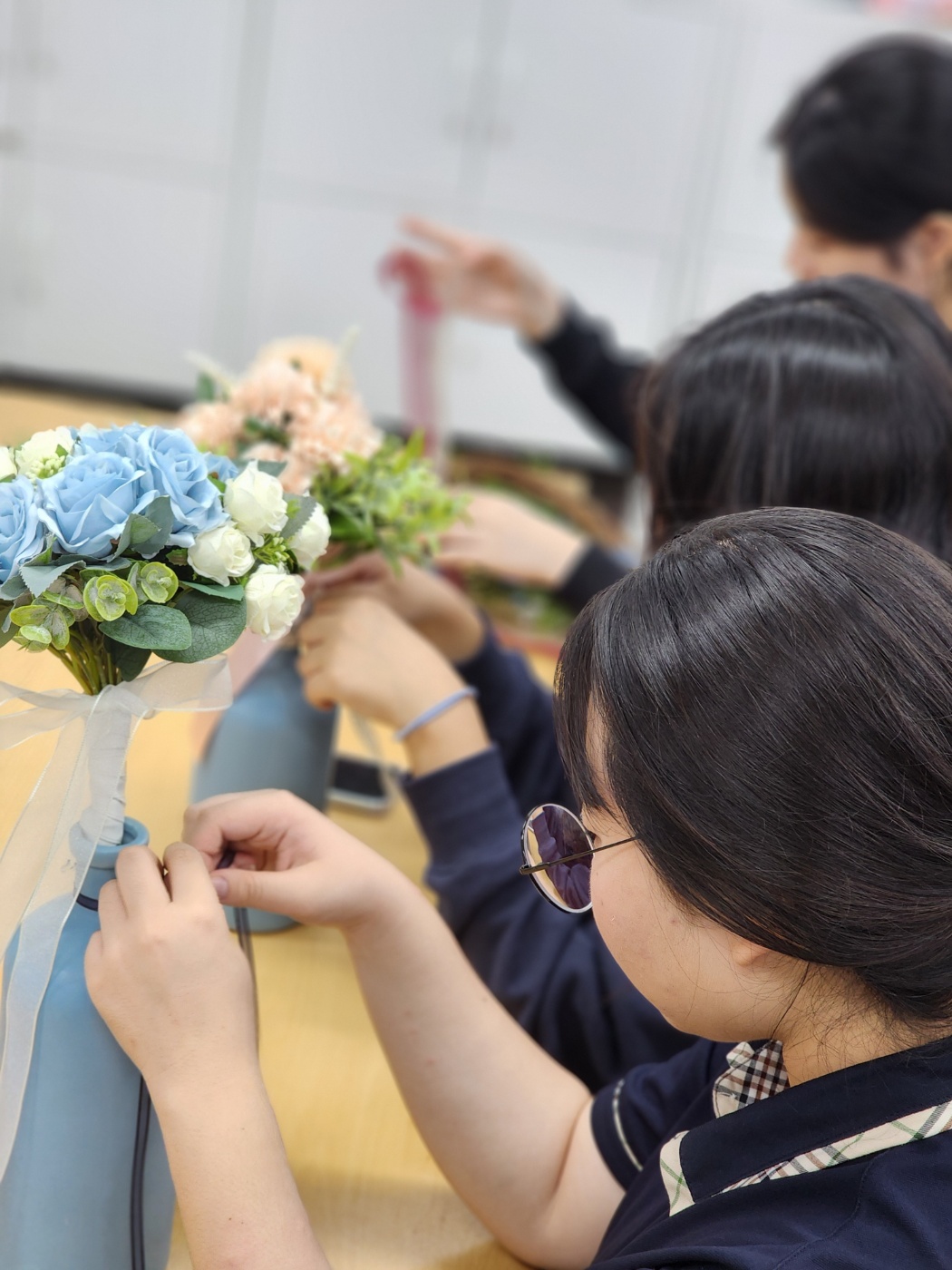 화훼장식기능사 준비 및 화훼장식 방과후 수업