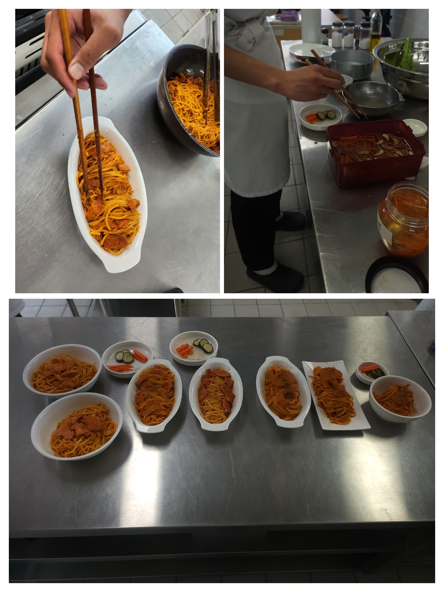 3학년 NCS 김치·반찬 가공 실습