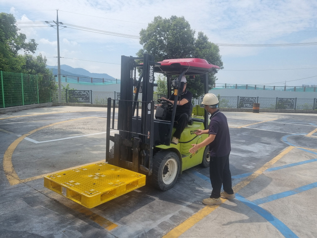 3학년 NCS지게차 운전